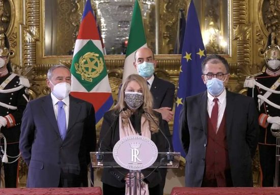 Gruppo parlamentare Misto del Senato al Quirinale