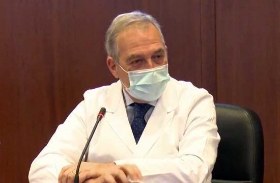 Il direttore sanitario dello Spallanzani Francesco Vaia