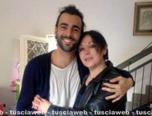 Marco Mengoni con la zia Norma Marini