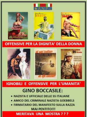 Viterbo - Mostra su Boccasile - Il manifesto dell'Anpi
