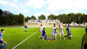 Bassano Romano - Il progetto dello stadio