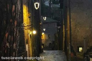 Viterbo - Una veduta di via Valle Piatta