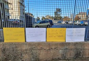 Montefiascone - La protesta degli studenti del Dalla Chiesa