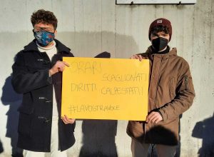 Montefiascone - La protesta degli studenti del Dalla Chiesa