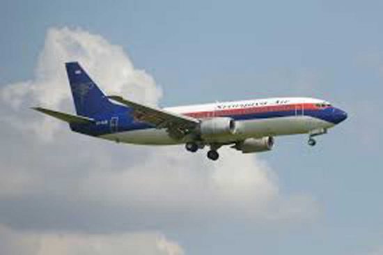 Un aereo della Sriwijaya Air