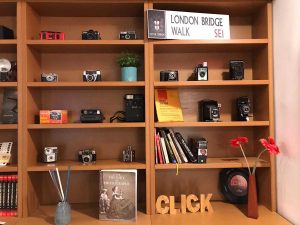 Viterbo - Scuola di fotografia Click - La collezione di macchinette antiche