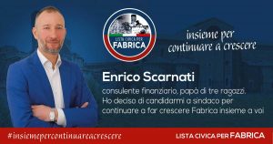 Fabrica di Roma - Enrico Scarnati si candida a sindaco 