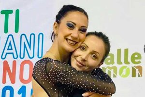 Sport - Pattinaggio artistico - Due atlete della Libertas Pilastro