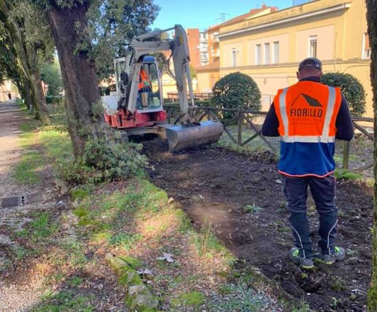 Viterbo - Pratogiardino Battisti - Partiti i lavori