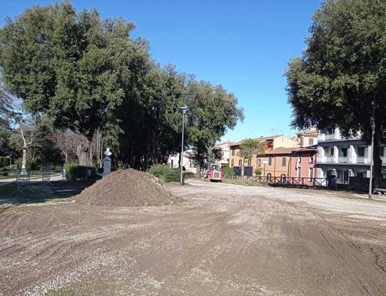 Viterbo - Pratogiardino Battisti - Partiti i lavori