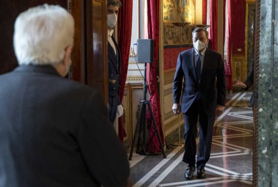Sergio Mattarella e Mario Draghi