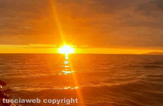 Tramonto a Montalto Marina