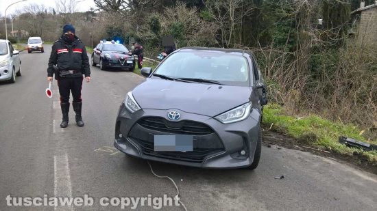 Montefiascone - Lo schianto sulla Cassia