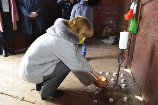 Noemi Di Segni, presidente dell’Unione delle comunità ebraiche italiane, alla cittadella di Semi di pace