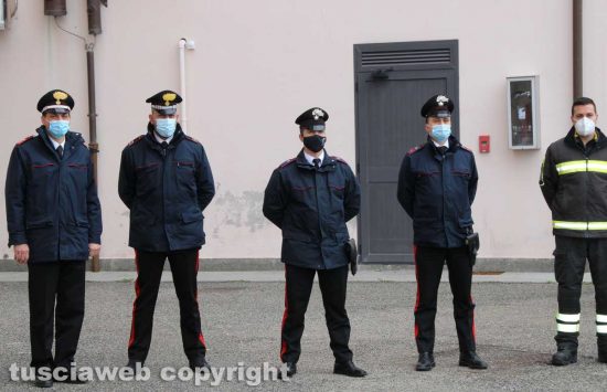 Coronavirus - Vaccini alle forze dell'ordine alla Grotticella