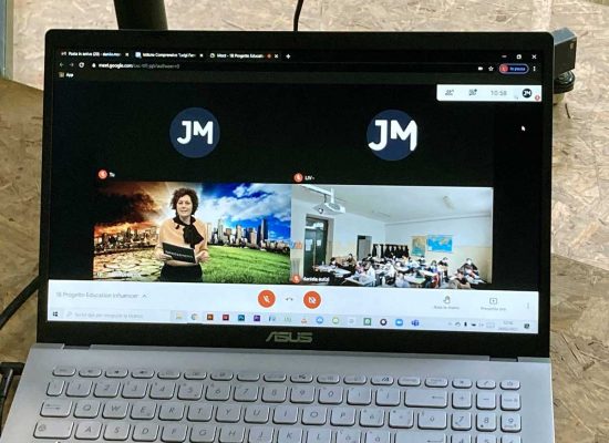 Capranica - La lezione di Juppiter in videoconferenza