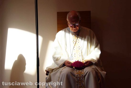 Viterbo - Il vescovo Lino Fumagalli