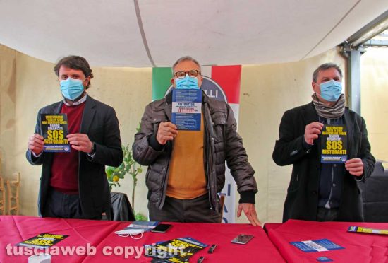 Viterbo - Marco De Carolis, Massimo Giampieri e Vincenzo Fini