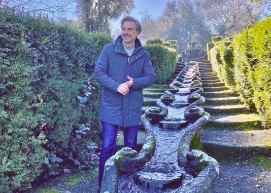 Linea Verde a Bagnaia, alla scoperta di Villa Lante - Beppe Convertini