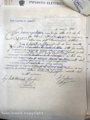 Lettera del sindaco (4 marzo 1921)