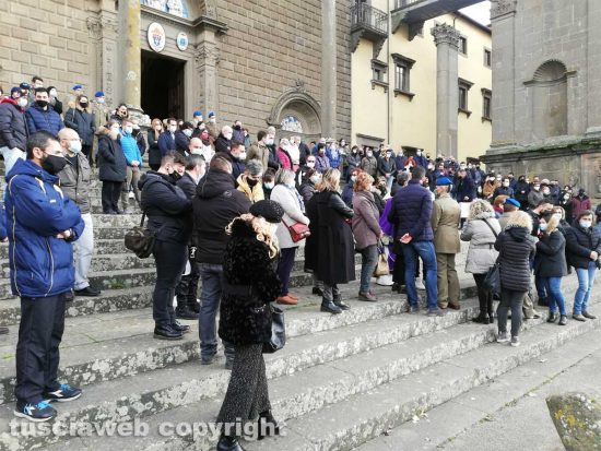 Viterbo - I funerali di Daniele Catalani