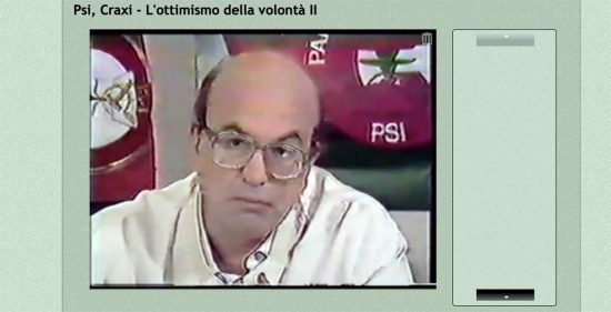 Spot elettorali - Bettino Craxi