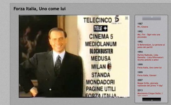 Sport elettorali - Silvio Berlusconi