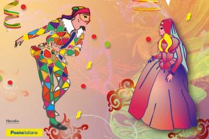 La cartolina dedicata al Carnevale