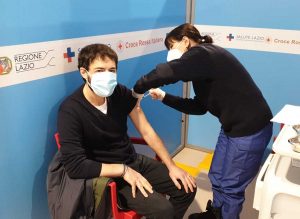 Coronavirus - Il centro vaccini a Fiumicino