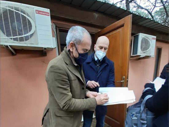 Università Agraria di Tarquinia - La riconsegna del campeggio di Spinicci