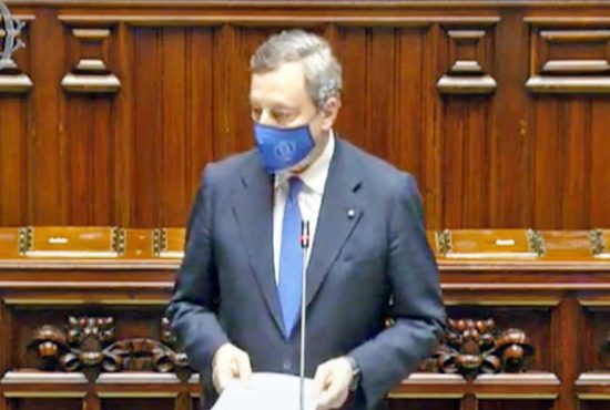 Il discorso di Mario Draghi alla Camera