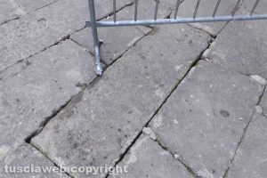 Viterbo - Incuria a San Pellegrino