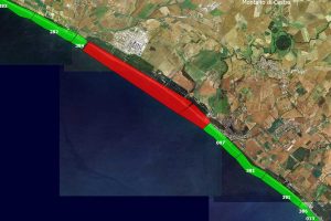 Ambiente - Il rapporto sulla balneazione nel Lazio nel 2020 - La mappa di Montalto di Castro