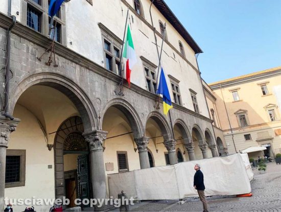 Viterbo - La città in lutto