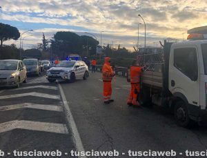 Viterbo - Tangenziale - L'intervento per la riapertura