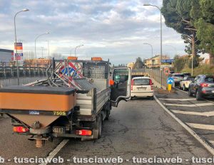 Viterbo - Tangenziale - L'intervento per la riapertura