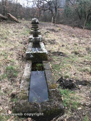 Viterbo - Il fontanile delle sette cannelle ripulito