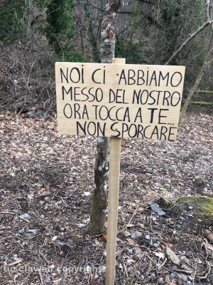 Viterbo - Il fontanile delle sette cannelle ripulito