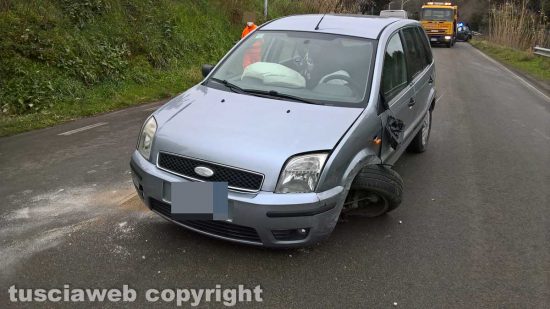 Montefiascone - Lo schianto sulla Cassia