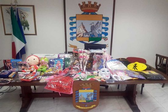 Guardia di finanza - I prodotti sequestrati