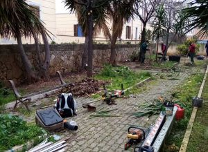 Civitavecchia - Giardini Trenta - Lavori di manutenzione del verde
