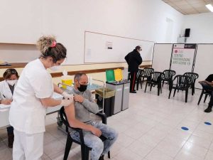 Centro vaccinazioni Covid a Tarquinia