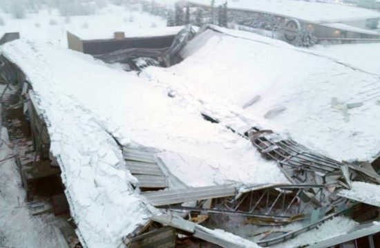 Vipiteno - Il palaghiaccio crollato