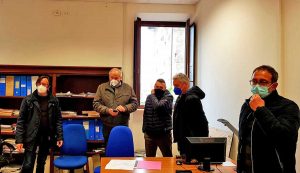 Allarme boati a Orte - La riunione in comune con Ingv, vigili del fuoco e protezione civile