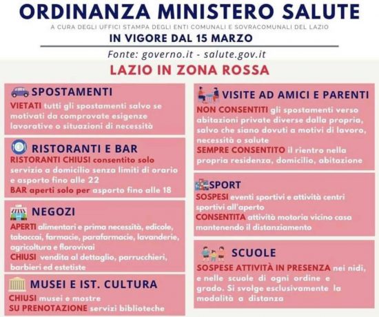 Zona rossa, cosa si può fare e cosa è vietato