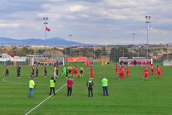 Sport - Calcio - Monterosi - I biancorossi in campo