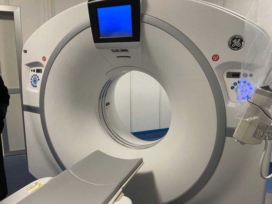 La nuova Tac del pronto soccorso di Belcolle