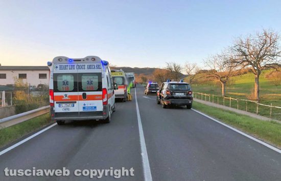 Acquapendente - L'incidente sulla Cassia