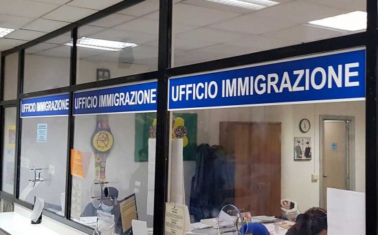 L'ufficio immigrazioni della questura di Terni