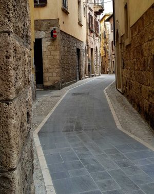 Orte - Finiti i lavori in via Principe Umberto e piazza Fratini